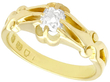 Gold Engagement Ring 