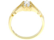 Gold Engagement Ring 