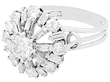 1960s Diamond Cocktail Ring in white gold