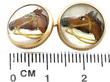 Horse head cufflinks size 