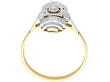 art deco dress ring