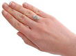 Wearing art deco dress ring