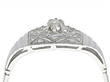 Diamond Dress Ring in 18k White Gold