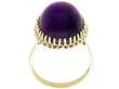 Cabochon Amethyst Ring 
