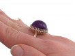 Cabochon Amethyst Ring 