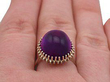 Cabochon Amethyst Ring 