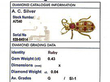 Insect Brooch Certificate 