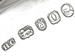 Georgian inkstand hallmarks 