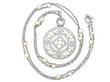 Antique 1920s Diamond and Pearl Pendant