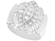 White Gold and Diamond Dress Ring