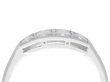 Antique Four Stone Diamond Ring in White Gold