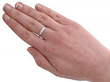 Antique Four Stone Diamond Ring wearing