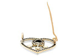 Antique Diamond and Pearl Heart Brooch