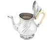 800 Silver Teapot open