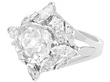 Platinum and Diamond Cocktail Ring 