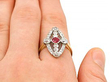 Ruby and Diamond Marquise Ring
