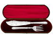 Boxed Silver Fish Servers