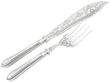 antique Silver Fish Servers