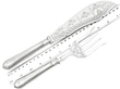 Victorian Silver Fish Servers size