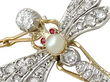 Antique Dragonfly Brooch