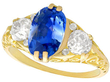 Antique Victorian Sapphire Ring