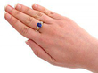 Victorian Sapphire Ring wearing