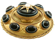 Agate Brooch in Gold