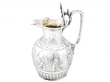 Sterling Silver Coffee Jug Open 