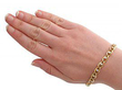 Diamond Curb Bracelet Wearing Image