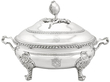 18th Century Silver Tureen Dish