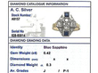 Gemstone Grading Card