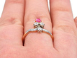 Ruby and Diamond Ring Antique