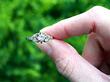 hallmarked 18k yellow gold diamond ring outside