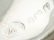 Silver Menu Holders hallmarks