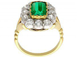 Antique Colombian Emerald Ring