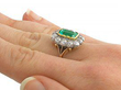 Antique Colombian Emerald Ring
