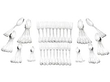 German Silver Flatware Set
