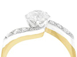 antique diamond twist ring
