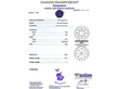 antique diamond twist ring certificate