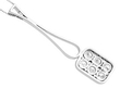Back of Multi Diamond Pendant