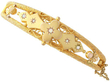 Gold Opal Bangle