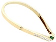Emerald and Diamond Bangle side