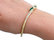 Wearing Image for Emerald and Diamond Bangle