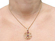 Amethyst and Garnet Pendant