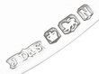 Silver Trowel and Mallet Hallmarks