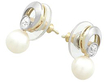 Cultured Pearl Earrings 14ct Gold