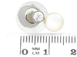 Cultured Pearl Earrings 14ct Gold