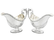 Large Silver Sauceboats