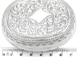 Sterling Silver Tobacco Box Size