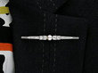 Vintage Pearl and Diamond Brooch Wearing